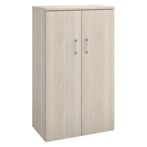 Armoire mi-hauteur bois H 136 x L 80 cm avec portes battantes - Arch