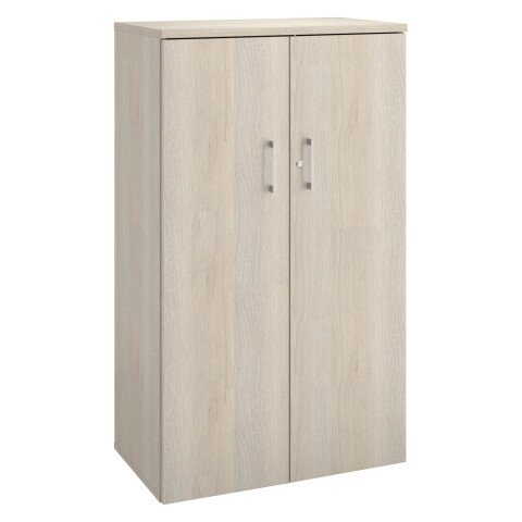 Armario media Altura Ecla Alt 136 x An. 80 cm Gris