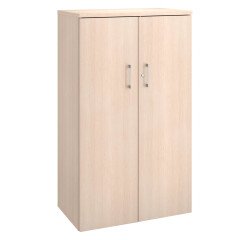 Half high cabinet wood H 136 x W 80 cm ECLA