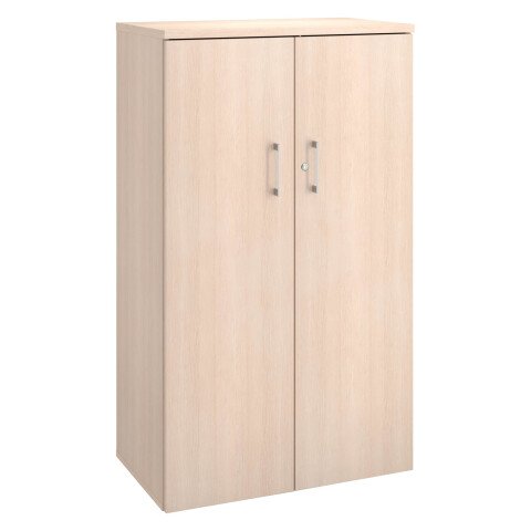 Armario media Altura Ecla Alt 136 x An. 80 cm Roble Claro