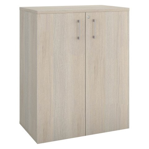 Armario bajo Ecla Alt 100 x An 80 cm roble gris