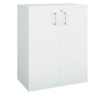 Armoire basse H 100 x L 80 cm avec portes battantes - Arch