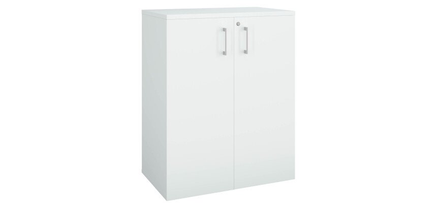 Armoire basse H 100 x L 80 cm avec portes battantes - Arch