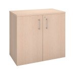 Armoire basse H 73 x L 80 cm avec portes battantes - Arch