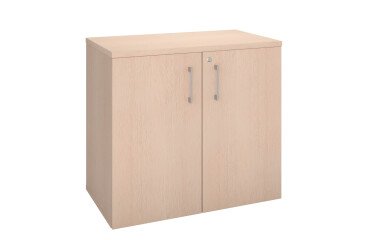 Armoire basse bois ECLA H 73 x L 80 cm