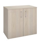 Armoire basse bois ECLA H 73 x L 80 cm