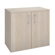 Armoire basse bois ECLA H 73 x L 80 cm