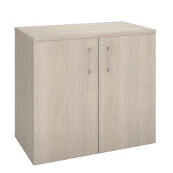 Armoire basse bois ECLA H 73 x L 80 cm