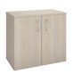 Armoire basse bois ECLA H 73 x L 80 cm