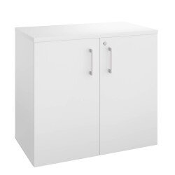Armoire basse H 73 x L 80 cm avec portes battantes - Arch