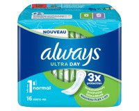 Sanitary pads Always new technology 'Instant dry' Ultra Normal - pack of 16
