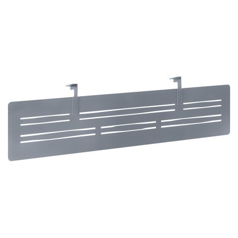 Panel de fondo metálico para mesa Ecla 180 cm Aluminio