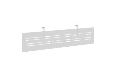 Metal back panel for Ecla / Arko desk L 120 cm white