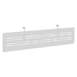 Metal back panel for Ecla / Arko desk L 120 cm white