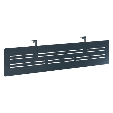 Panel de fondo metálico para mesa Ecla 180 cm Antracita