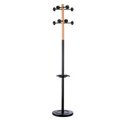 Hallstand metallic grey - color wood