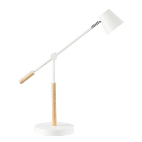 Lámpara de escritorio Led integrada Oria - Unilux - 11 W - Articulada Blanca
