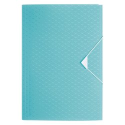 Chemise à élastique 3 rabats plastique Esselte Colour Breeze, 23,3 x 32 cm dos de 2 cm - couleur