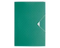 Chemise à élastique 3 rabats plastique Esselte Colour Breeze, 23,3 x 32 cm dos de 2 cm - couleur