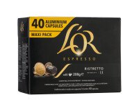 Cápsulas de café L'Or Ristretto - Caja de 40