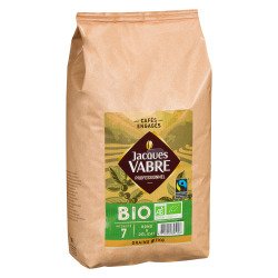 Koffiebonen Jacques Vabre Professioneel Bio oogst - pak van 1 kg