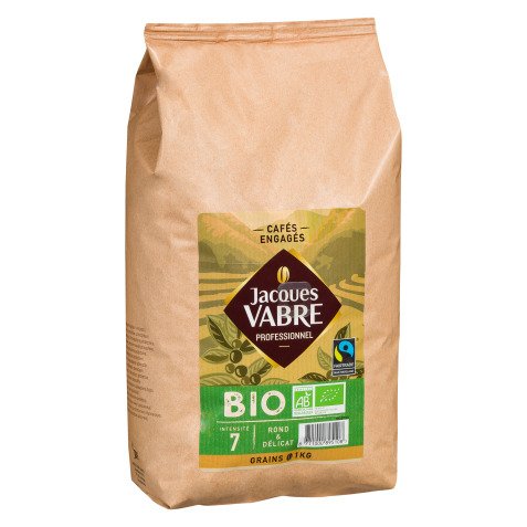 Coffee beans Jacques Vabre Professional Bio harvest - pack of 1 kg