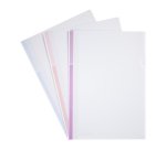 Chemise coin A4 polypropylène 18/100e couleurs assorties - Paquet de 12 - Color Dream Tarifold