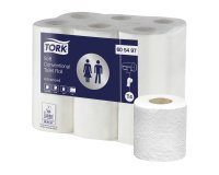 Papel higiénico doméstico Tork Advanced doble capa 14,3m - paquete de 12 rollos 