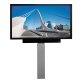 Fixed column adaptable in height for interactive screens e-Screen Legamaster