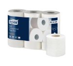 Papel higiénico doméstico Tork Premium doble capa 38m - paquete de 6 rollos  