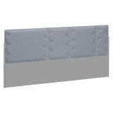 Panneau acoustique gris clair L 160 x H 70 cm pour pôle de bureaux Up & Up