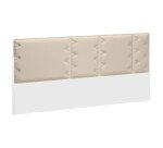 Acoustic panel beige for isle of desks Ergomaxx W 160 cm 