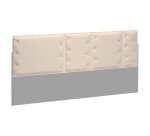Panneau acoustique beige L 160 x H 70 cm pour pôle de bureaux Up & Up