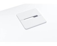 Pasacable cuadrado para tablero Ecla - lote de 2