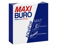 Ruban adhésif invisible mat - Longueur 33 m - Maxiburo