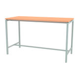 Table haute Boxy H 107 cm piétement métal