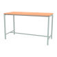 Table haute Boxy H 107 cm piétement métal