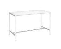 Table haute Boxy H 107 cm piétement métal