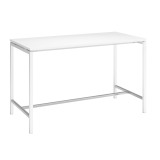 Table haute Boxy H 107 cm piétement métal