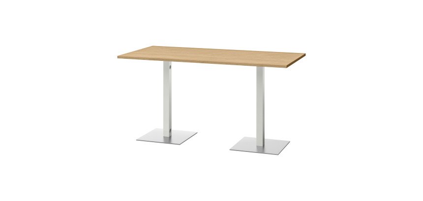 Table haute Meeting H 107 cm x L 210 x P 100cm