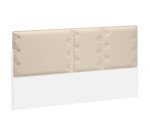 Acoustic panel beige for isle of desks Ergomaxx W 140 cm 