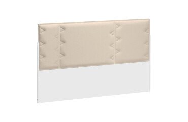 Acoustic division wall for isle of desks Ergomaxx beige W 120 cm 