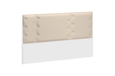 Akoestische schermwand voor eiland werkposten Ergomaxx beige B 120 cm 