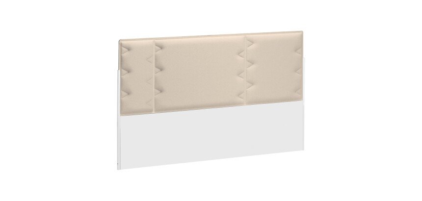 Panneau acoustique beige L 120 x H 70 cm pour pôle de bureaux Up & Up