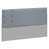 Acoustic panel for isle of desks Ergomaxx grey W 120 cm 