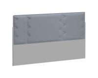 Acoustic panel for isle of desks Ergomaxx grey W 120 cm 