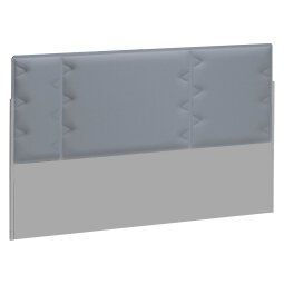 Acoustic panel for isle of desks Ergomaxx grey W 120 cm 