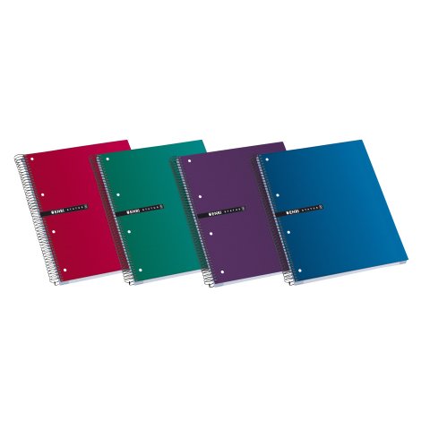 Cuaderno Enri Status Tapa rígida 5 x 5 Surtido A4 160 hojas