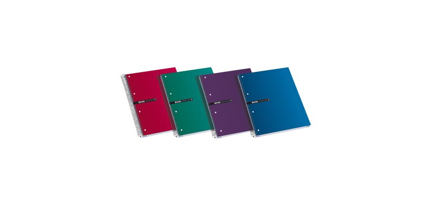 Cuaderno Enri Status tapa rígida A4 liso 160 hojas  Colores surtidos 