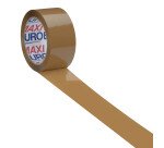 Ruban adhésif d'emballage polypropylène havane 50 mm x 66 m - Maxiburo